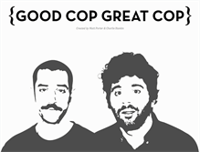 Tablet Screenshot of goodcopgreatcop.com